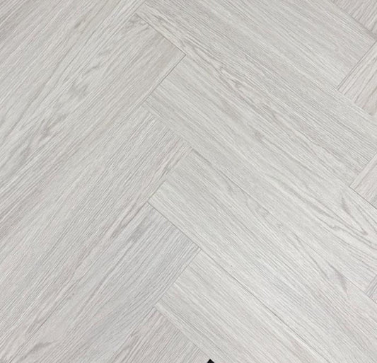LVT glue down wood effect in brown herringbone – glue down LVT for kitchens