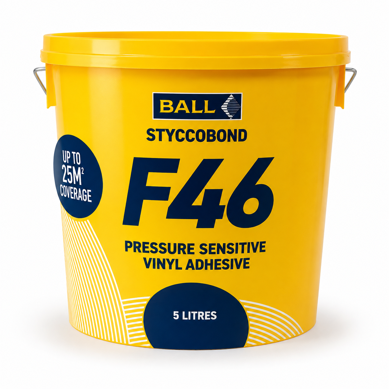 F. Ball Styccobond F46 Pressure Sensitive Vinyl & LVT Adhesive – 5L