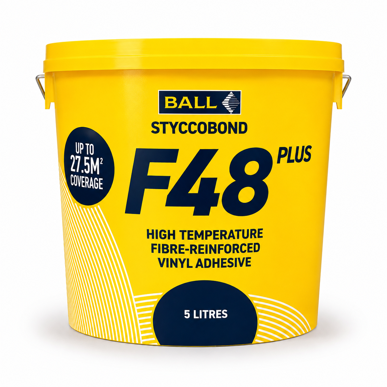 F. Ball Styccobond F48 PLUS High-Temperature Vinyl Adhesive – 5L