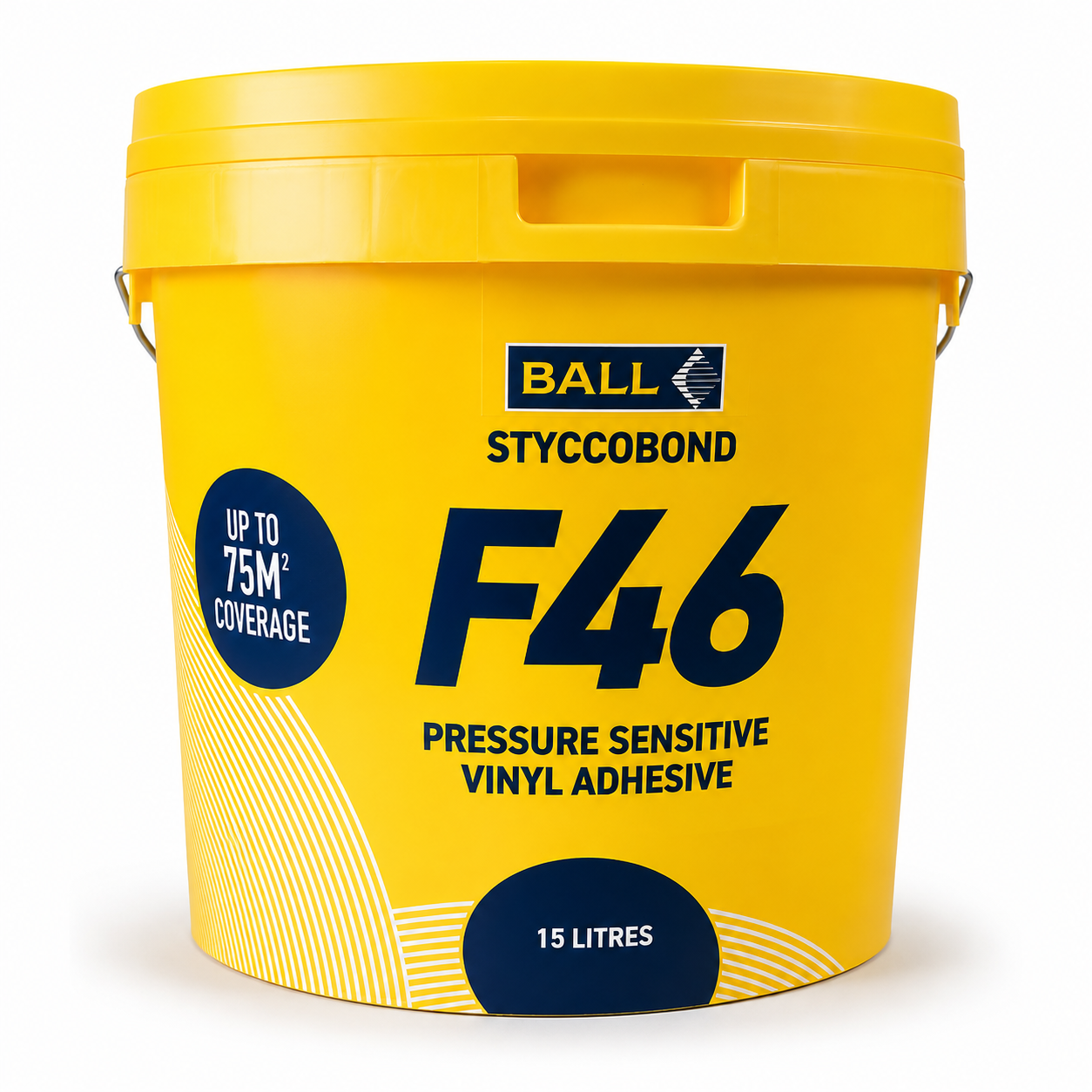 F. Ball Styccobond F46 Pressure Sensitive Vinyl & LVT Adhesive – 15L
