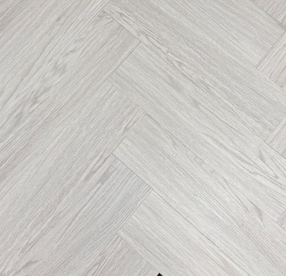 LVT glue down wood effect in brown herringbone – glue down LVT for kitchens