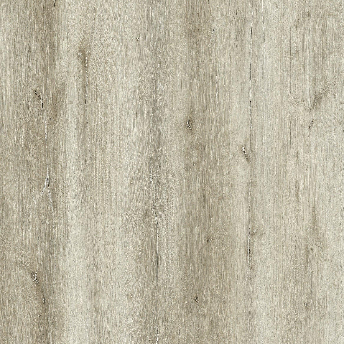 Light beige wood grain texture sample with vertical grain pattern and small Chinese product information text along the bottom edge.
