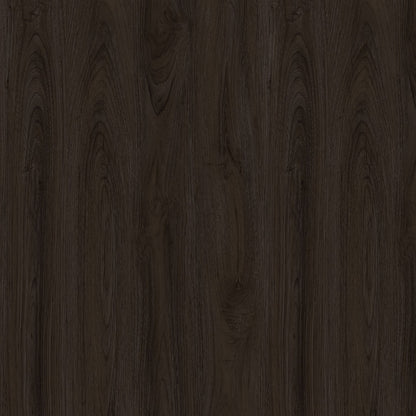 Dark brown wood grain texture sample . 